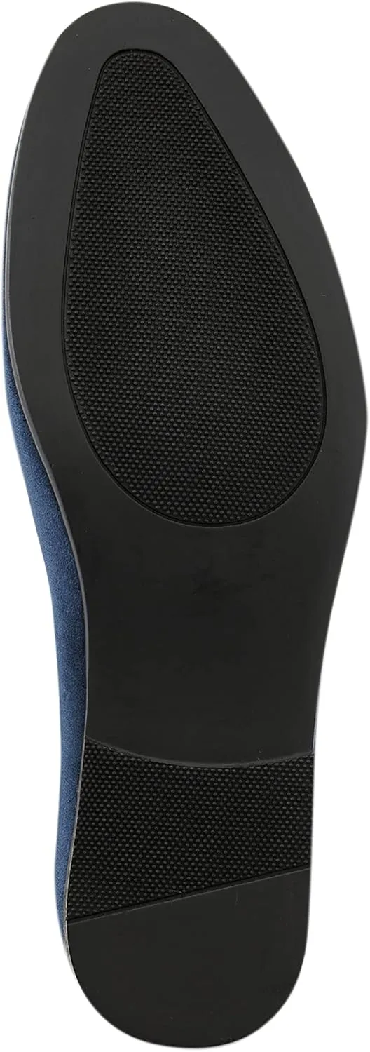 Amali Fishman Mens Dress Shoes Plush Velvet with a Quilted Design Slip-on Driver Shoes for Men Velvet Loafers The Original Smoking Men Tuxedo Slipper Shoes