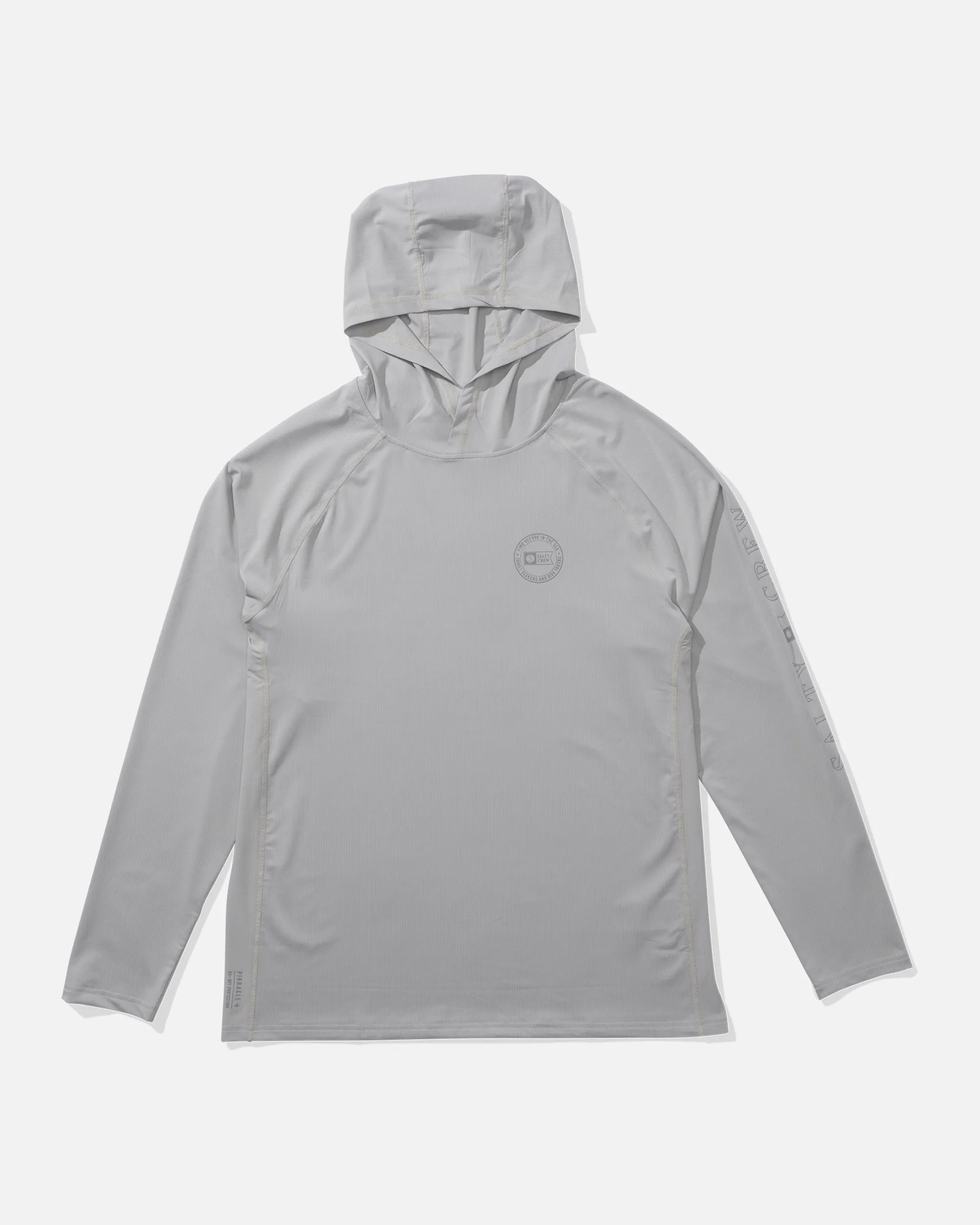 Apex Perforated Sunshirt Hoodie - Gray