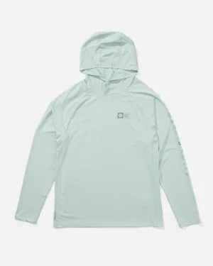 Apex Perforated Sunshirt Hoodie - Marine