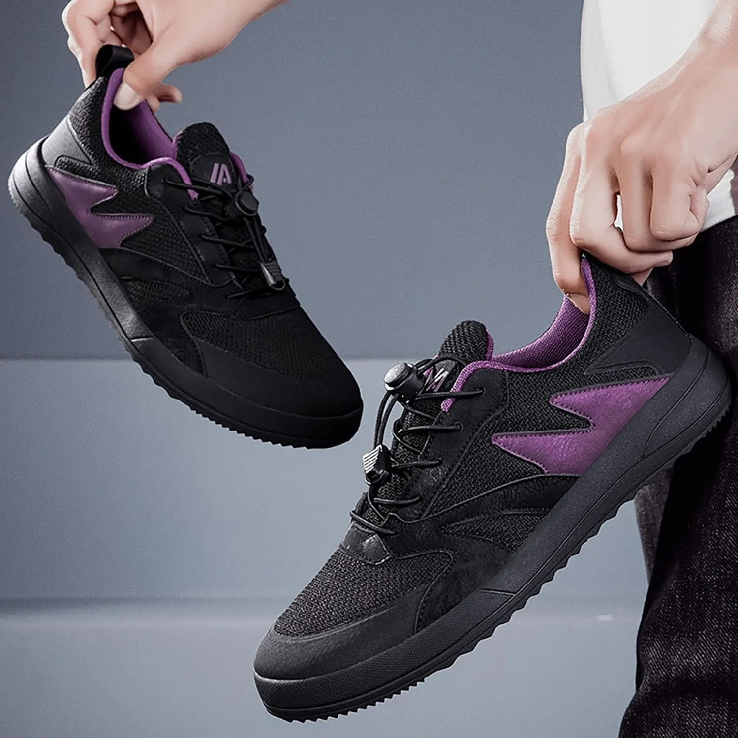 Athletic Shoes Women Wide Toe Barefoot Shoes Casual Fashion Comfortable Breathable Non Slip Walking Sneakers