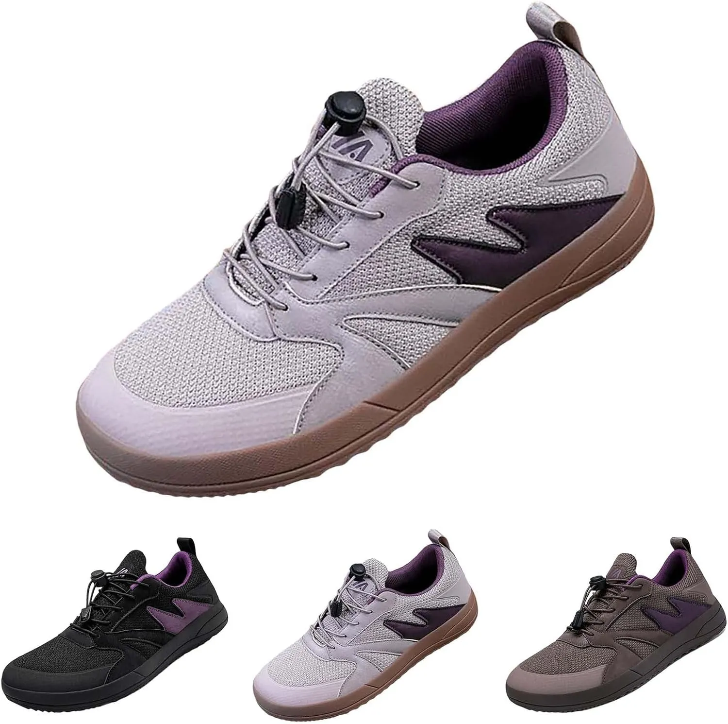 Athletic Shoes Women Wide Toe Barefoot Shoes Casual Fashion Comfortable Breathable Non Slip Walking Sneakers