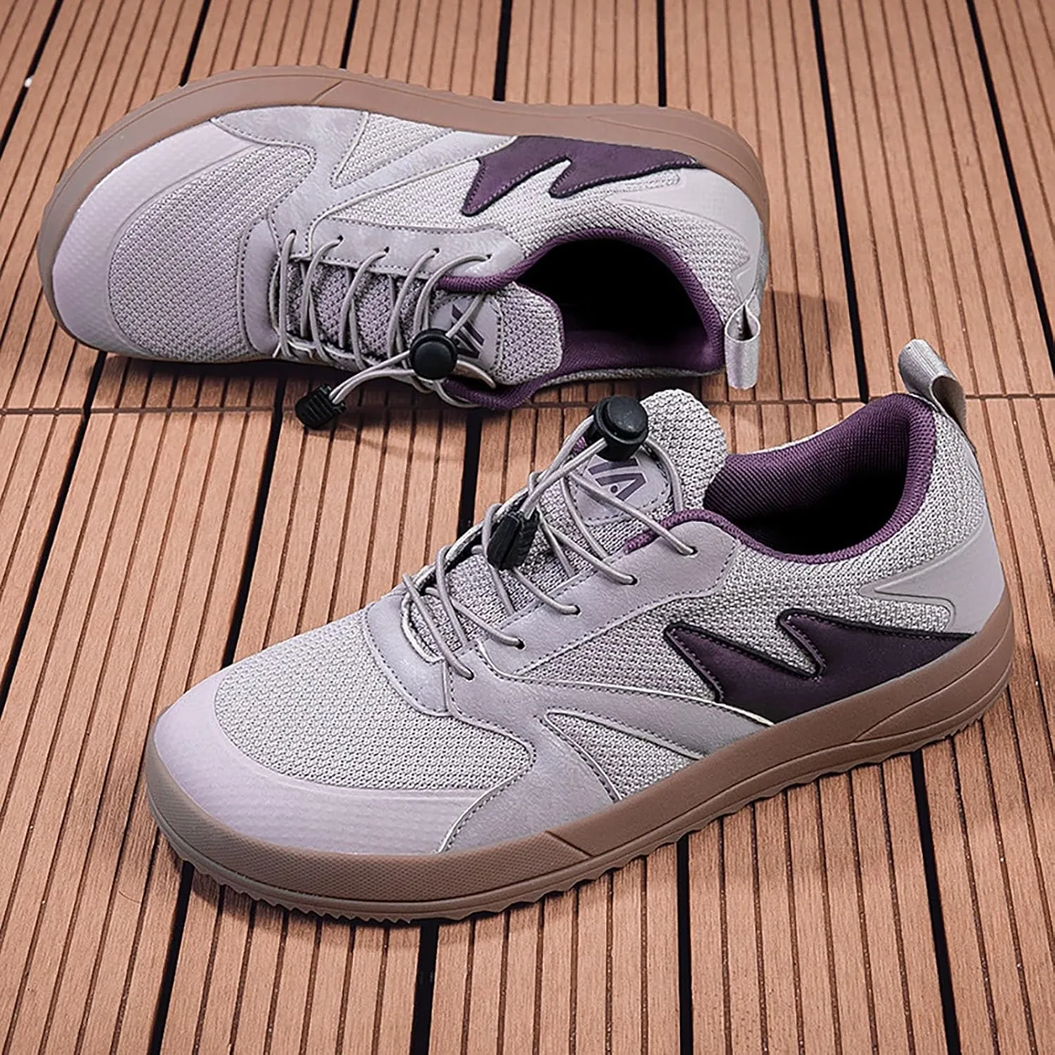 Athletic Shoes Women Wide Toe Barefoot Shoes Casual Fashion Comfortable Breathable Non Slip Walking Sneakers