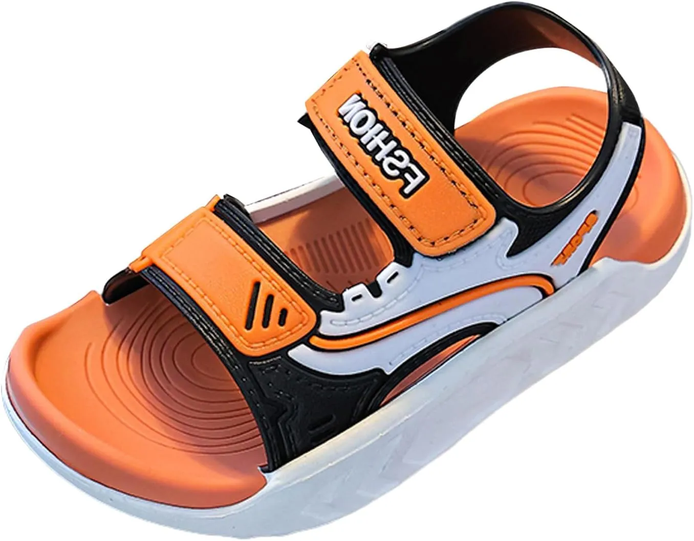 Boys' Casual and Comfortable Sandals Non Slip Soft Sole Boys' Middle and Large Children's Non Slip Beach Girls Sandal