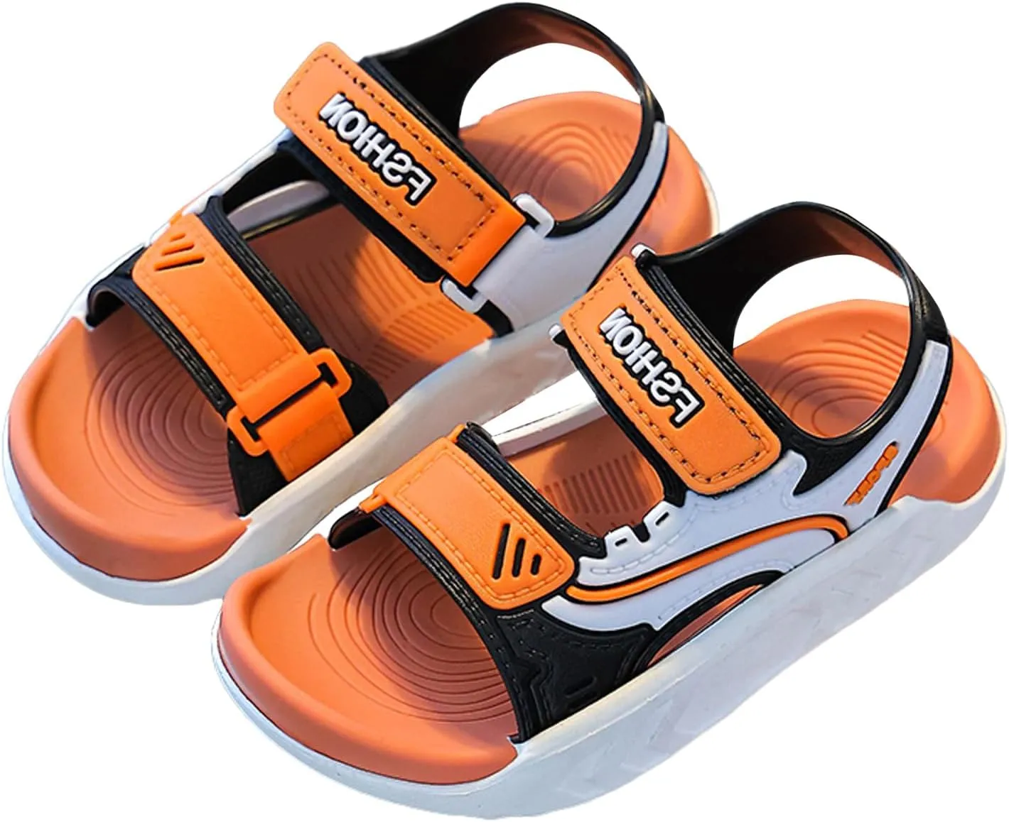 Boys' Casual and Comfortable Sandals Non Slip Soft Sole Boys' Middle and Large Children's Non Slip Beach Girls Sandal