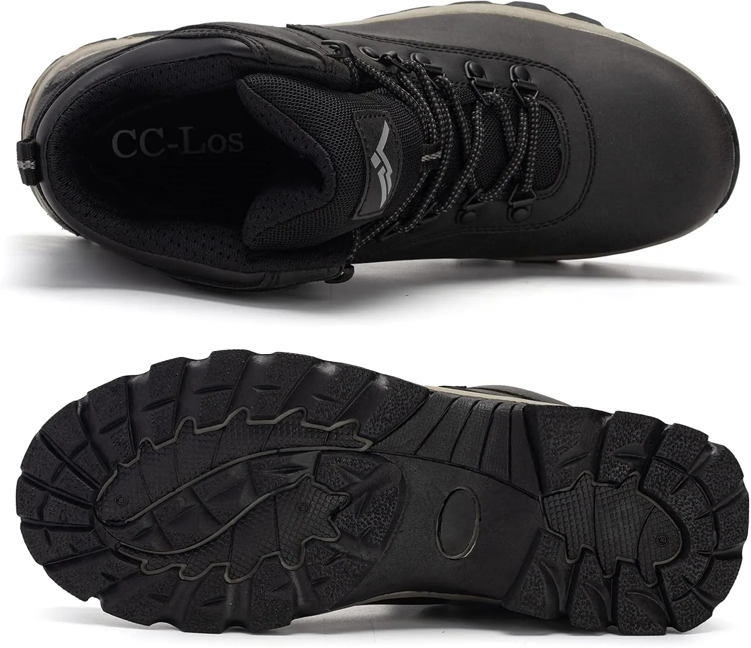 CC-Los Men's DualTrek Waterproof Hiking Boots Work Boots Size 7.5-14