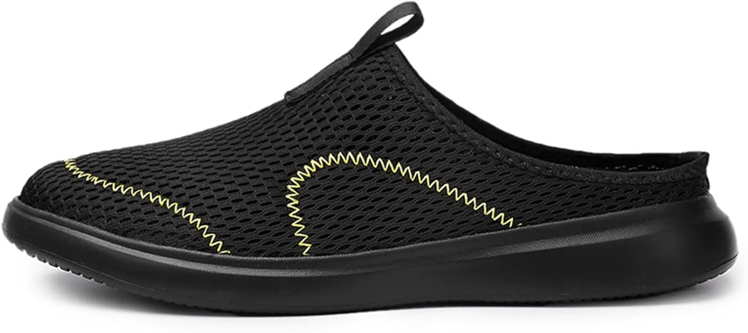 Fashion Summer Men Breathable Mesh Flat Elastic Casual Shoes Mens Sneaker Socks Sneaker