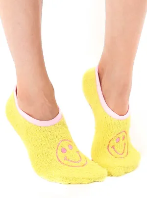 Fuzzy Smile Slipper