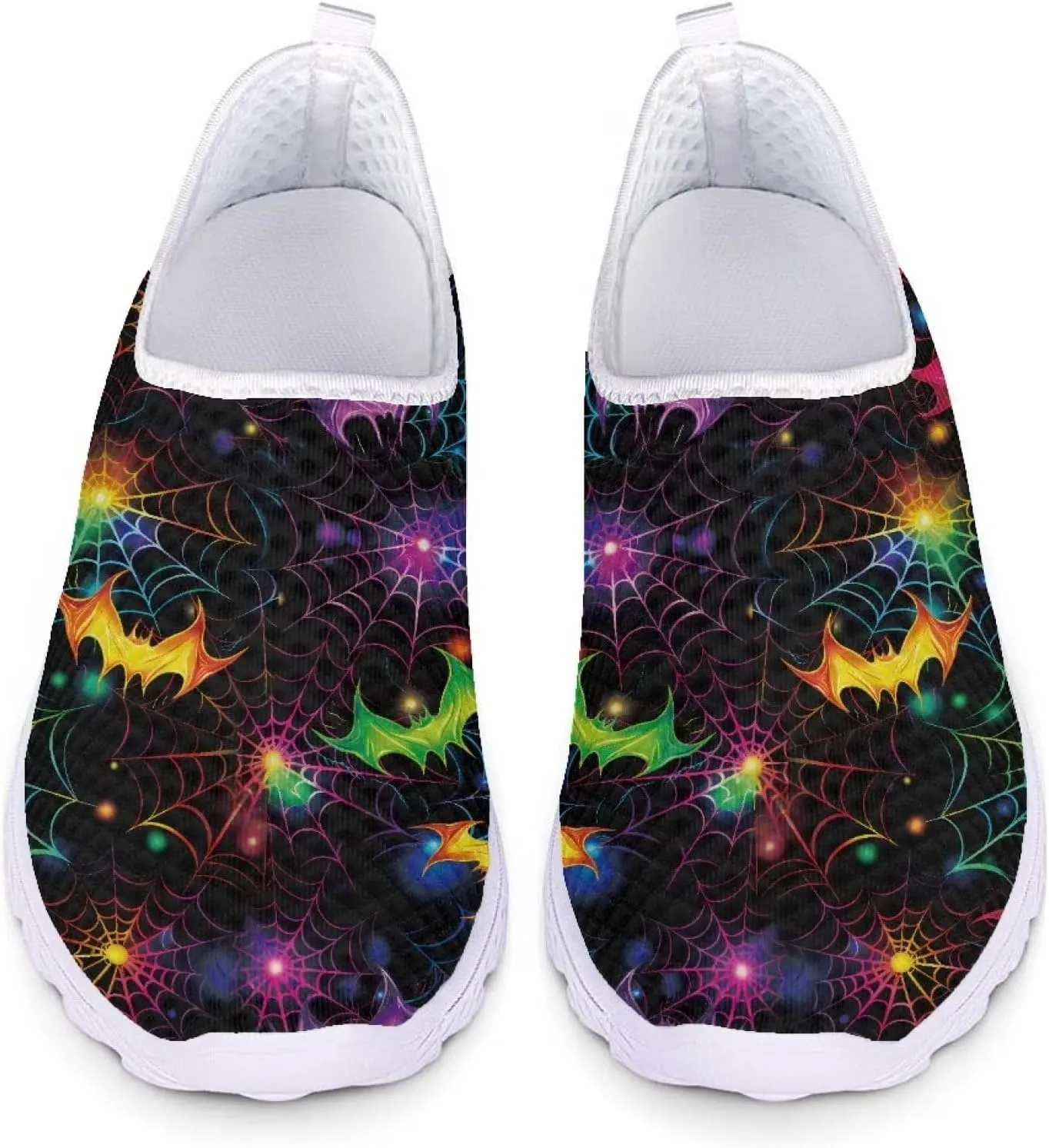 GIFTPUZZ Women Men Casual Non Slip Comfort Walking Shoes Soft Lightweight Slip On Sneakers