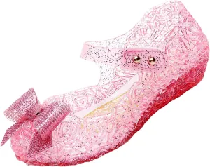 Girls Sandals Party Shoes Girls Sandals Fashion New Pattern Cute Bow Decoration Soft Sole Comfortable Hook Loop Shoes