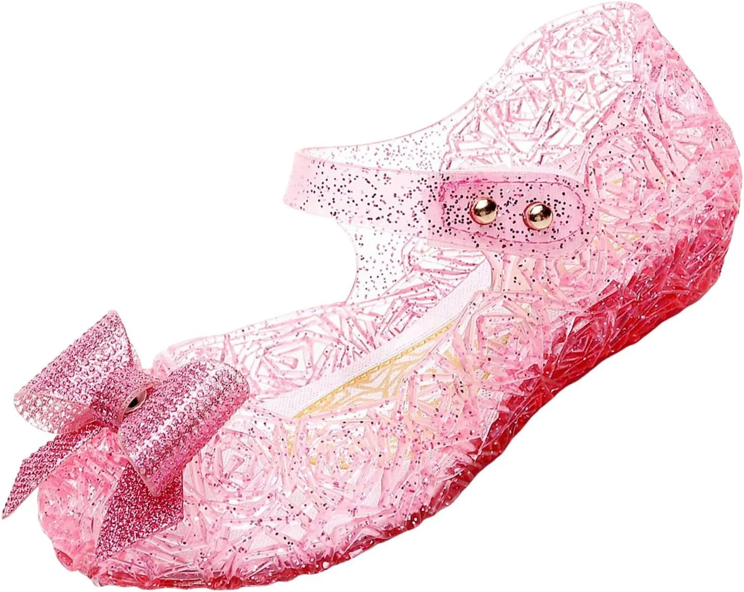 Girls Sandals Party Shoes Girls Sandals Fashion New Pattern Cute Bow Decoration Soft Sole Comfortable Hook Loop Shoes