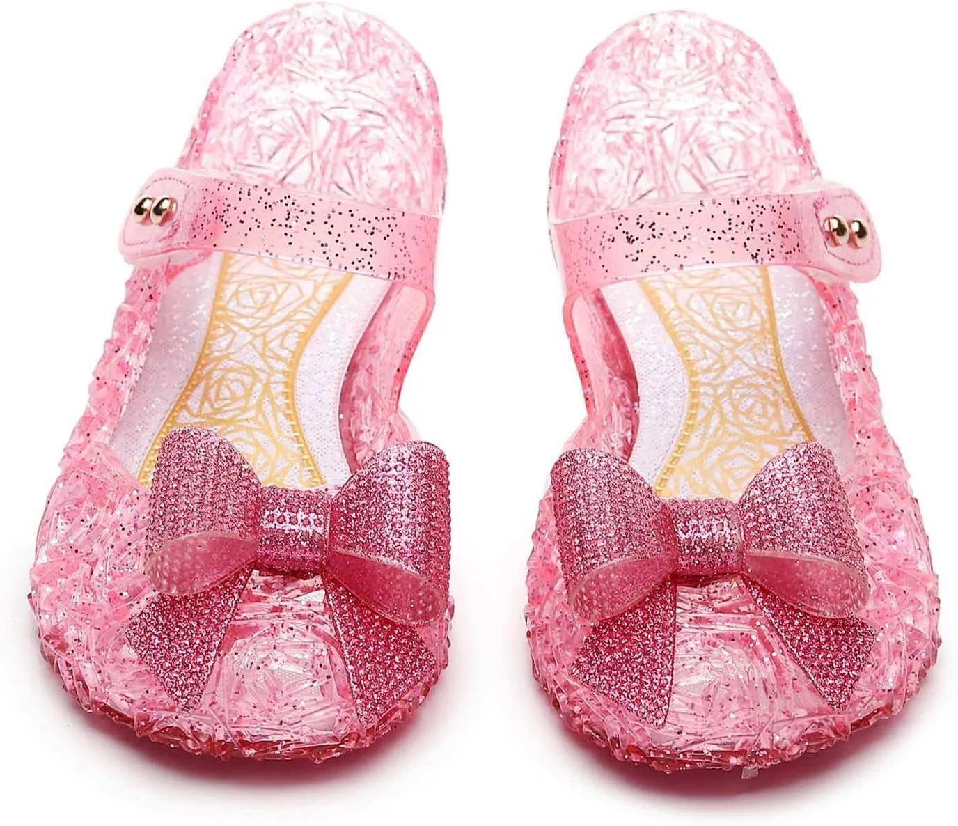 Girls Sandals Party Shoes Girls Sandals Fashion New Pattern Cute Bow Decoration Soft Sole Comfortable Hook Loop Shoes