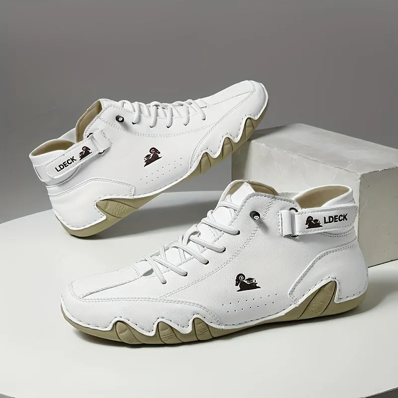 Grace  High-Top Lace-Up Trainers