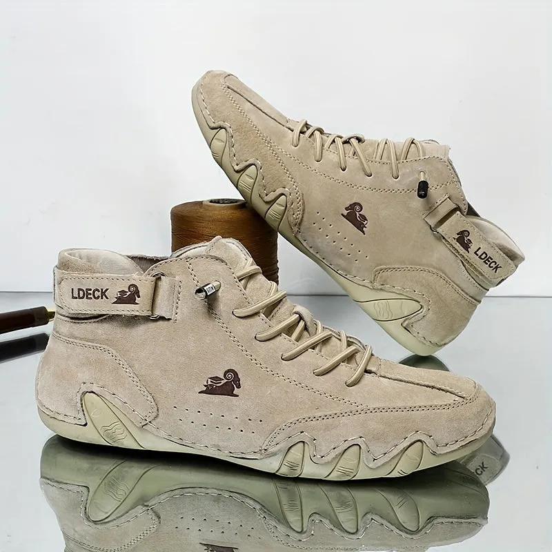 Grace  High-Top Lace-Up Trainers