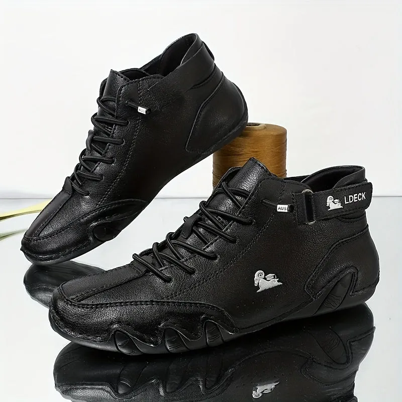 Grace  High-Top Lace-Up Trainers