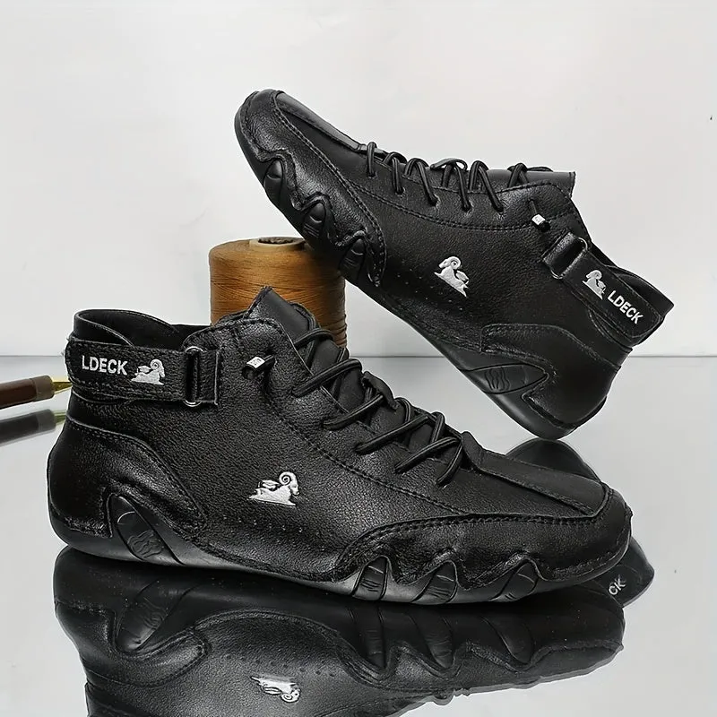 Grace  High-Top Lace-Up Trainers