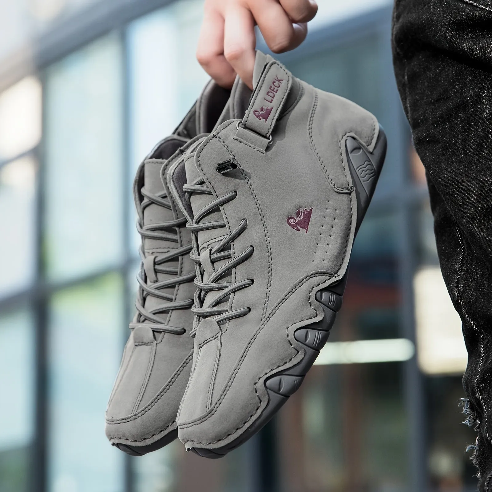Grace  High-Top Lace-Up Trainers