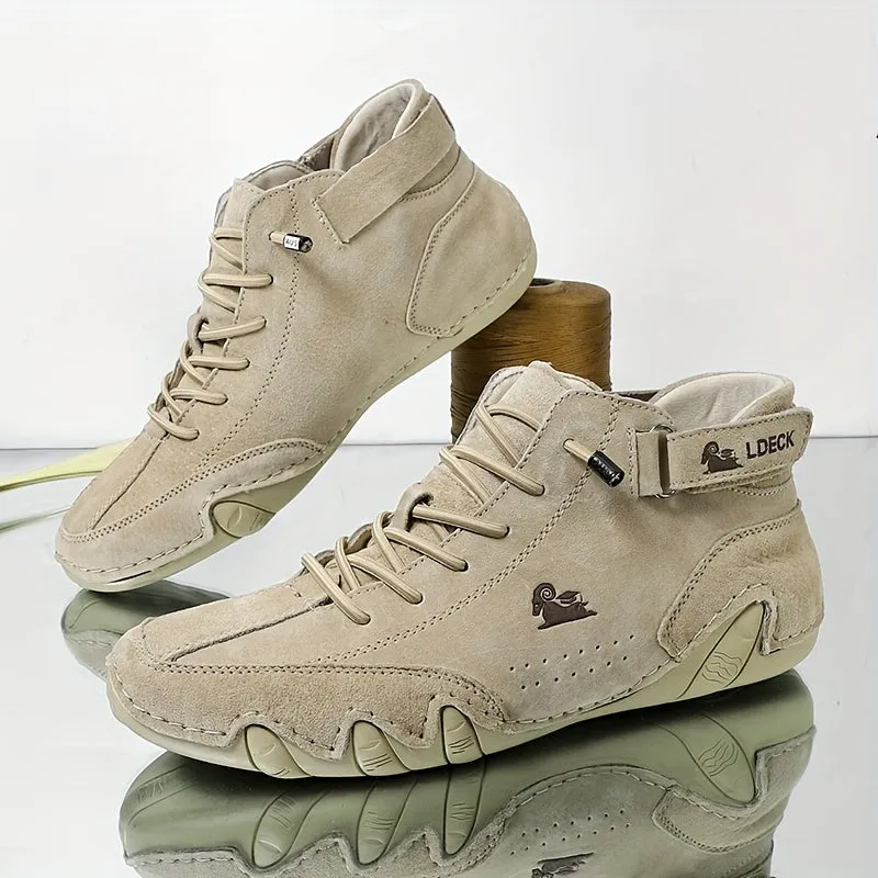 Grace  High-Top Lace-Up Trainers