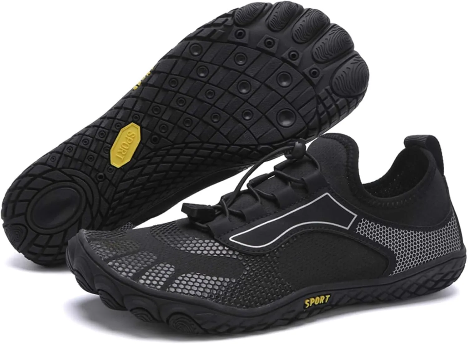 Gronanda Peak Trail Barefoot Shoes Sport Edition for Men Women Zero Drop Wide Toe Box Shoes for Swim Beach Surf Gym