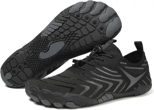 Hike Barefoot Shoes for Women Men Wide Toe Box Athletic Waterproof Trail Running & Non-Slip Barefoot Footwear