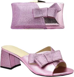 Italian Shoes and Bags Set Women Shoes and Bag Set for Party Wedding Pumps Shoes