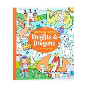 Knights & Dragons Color-in' Book
