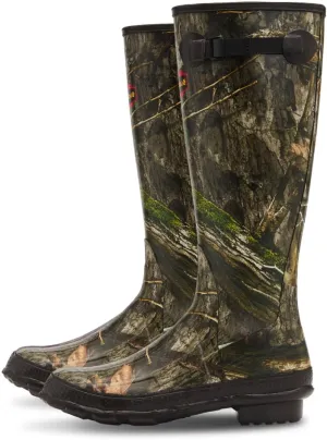 LaCrosse Grange Rubber Hunting & Work Boots for Men - Waterproof ZXT Rubber, with Adjustable Fit Strap, EVA Footbed, and Slip-Resistant Outsole
