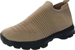Ladmiple Gym Shoes For Women Workout Memory Foam Walking Shoes Slip on Sock Sneakers Mesh Athletic Running Tennis Shoes