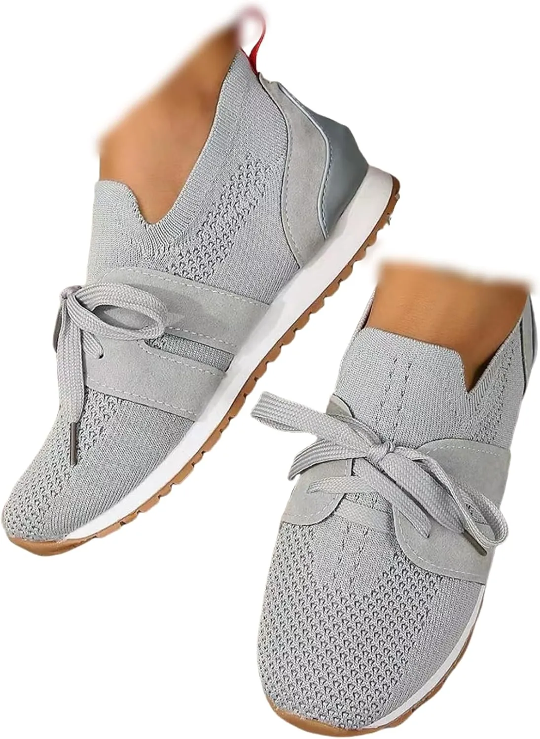 Ladmiple Running Shoes For Women Athletic Walking Shoes Slip On Casual Mesh-Comfortable Athletic Tennis Workout Sneakers 2025