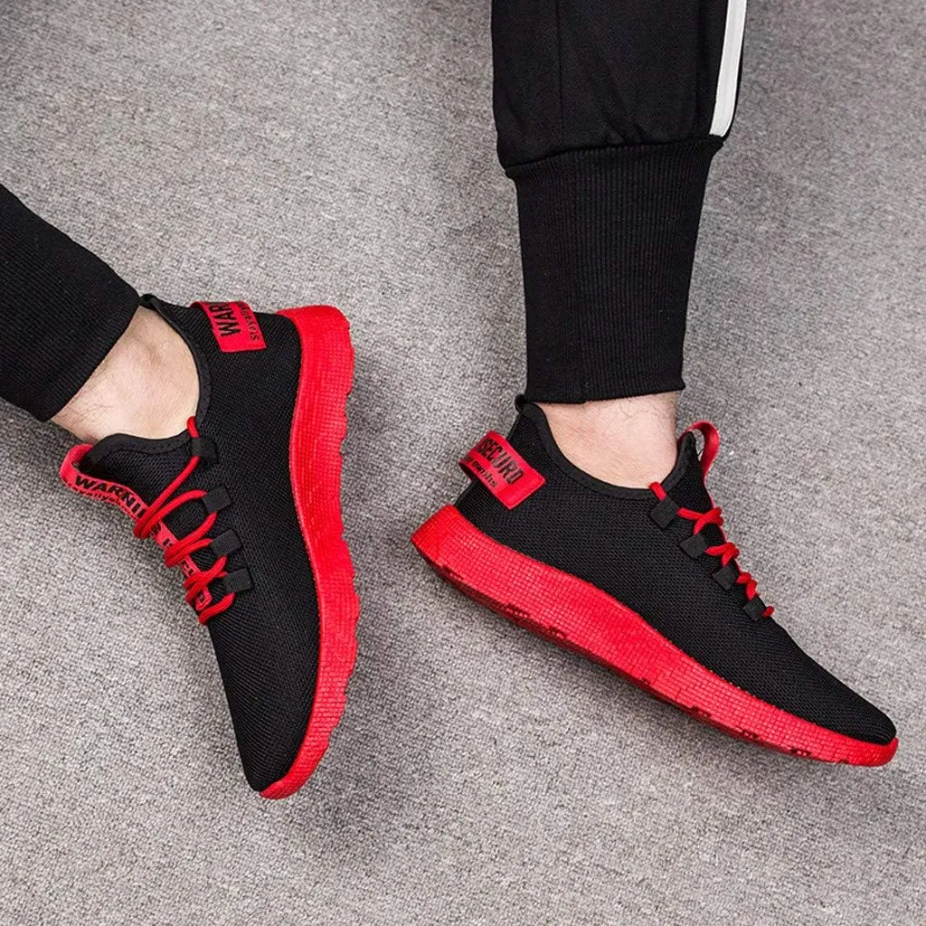 Men's Orthopedic Comfortable Lace Up Shoes Breathable Mesh Fashion Sneaker Fashion Lightweight Sneakers for Men