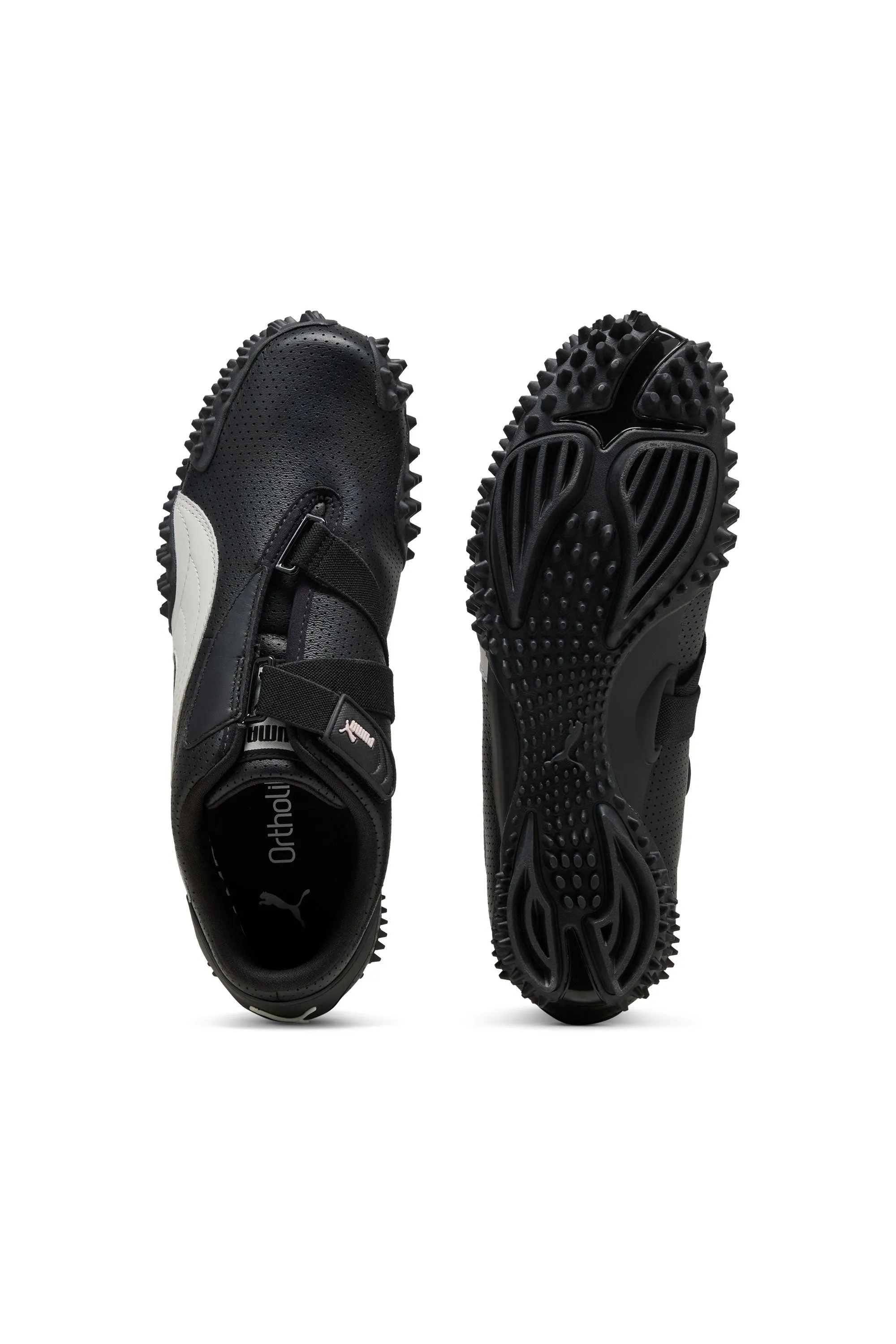 Mostro Perforated - Black / White