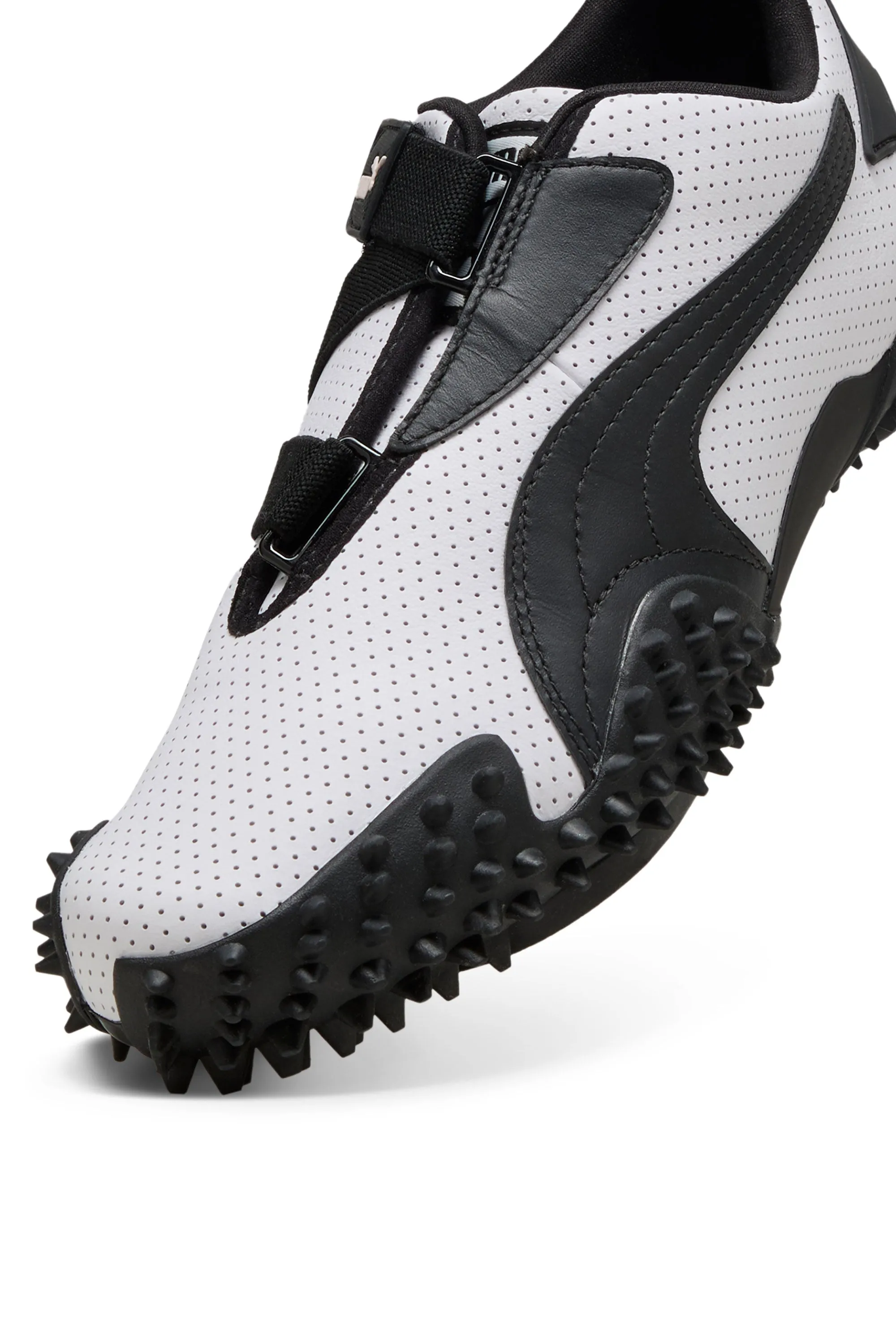 Mostro Perforated - White / Black