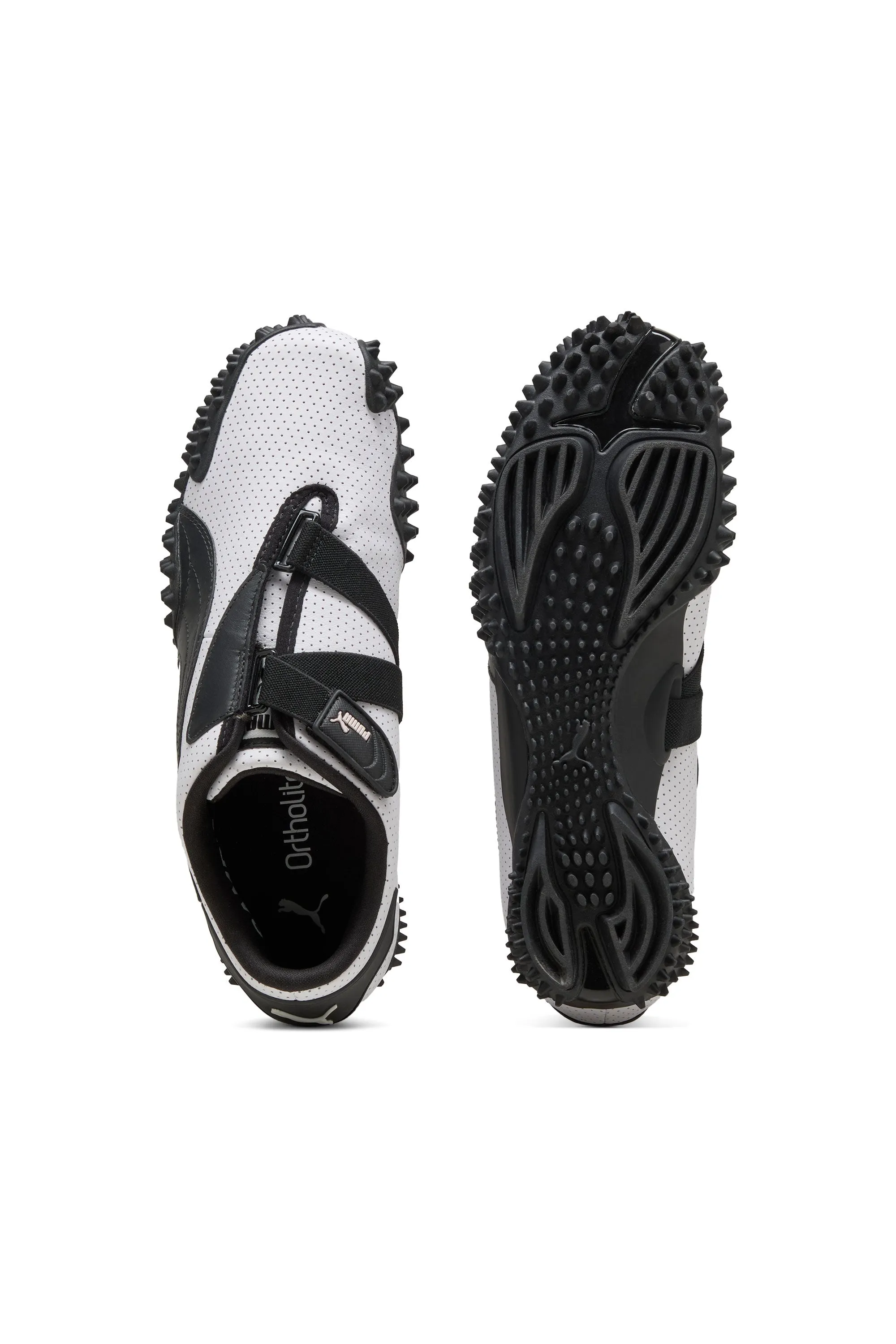 Mostro Perforated - White / Black