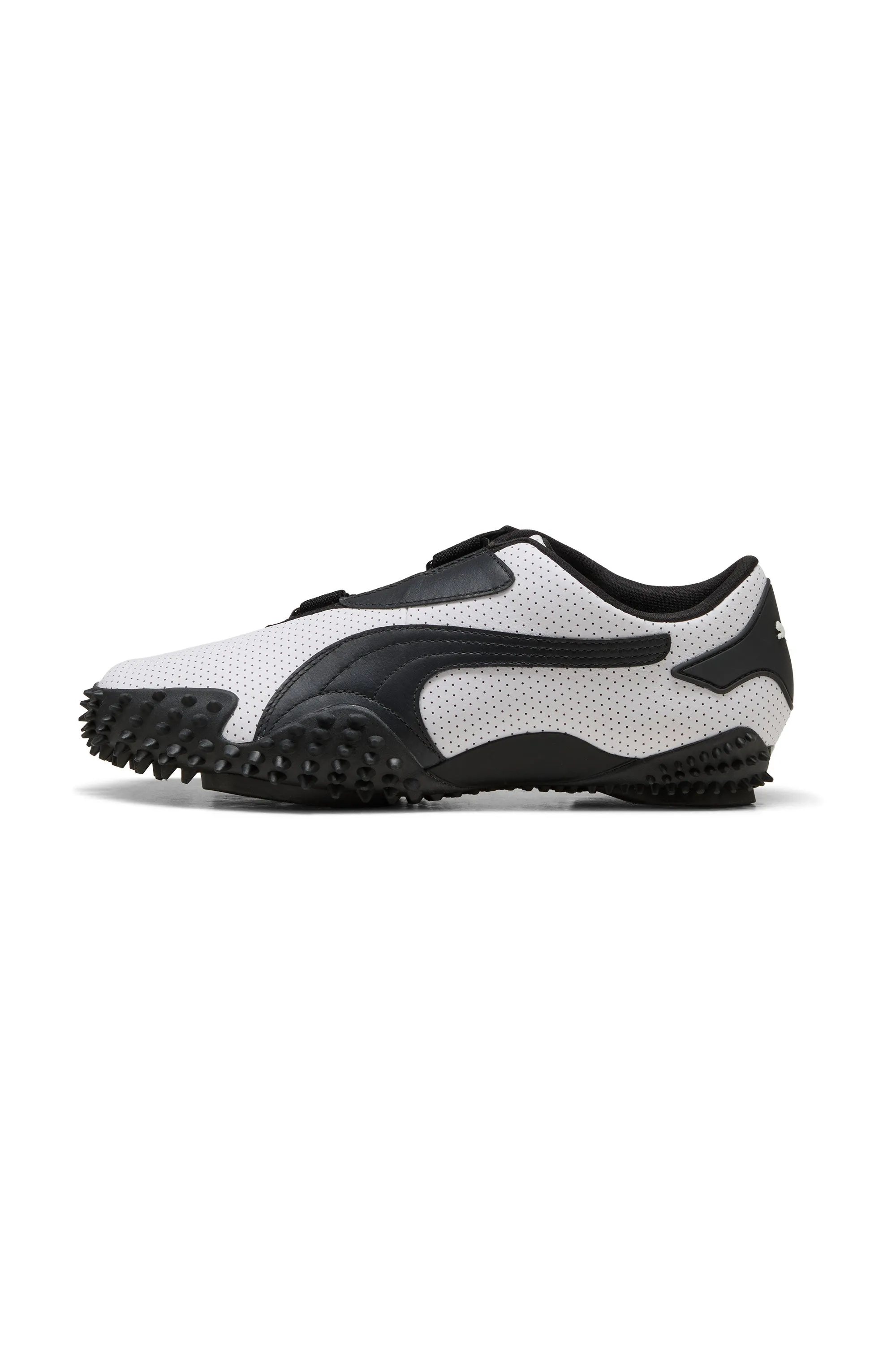 Mostro Perforated - White / Black