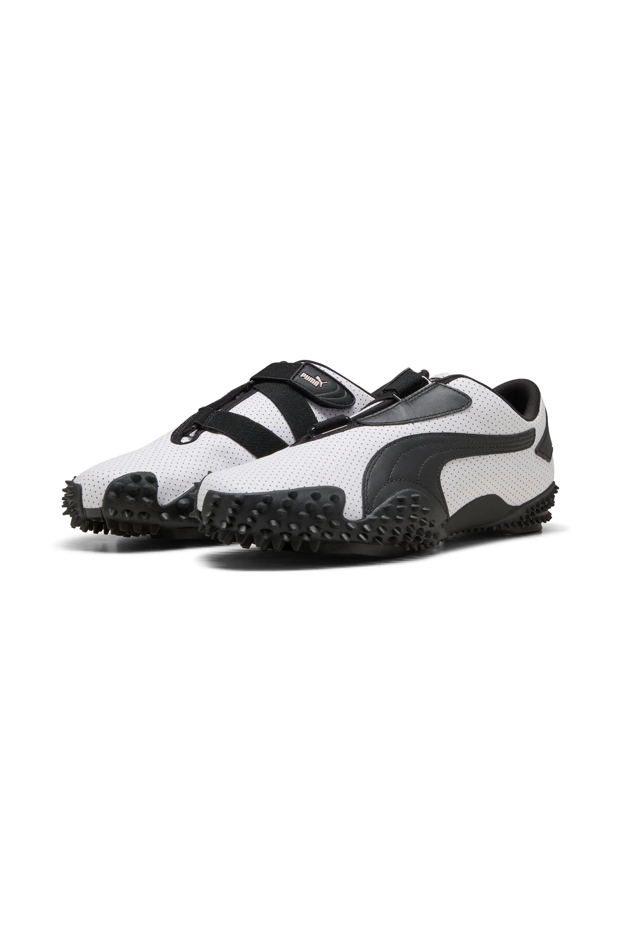 Mostro Perforated - White / Black