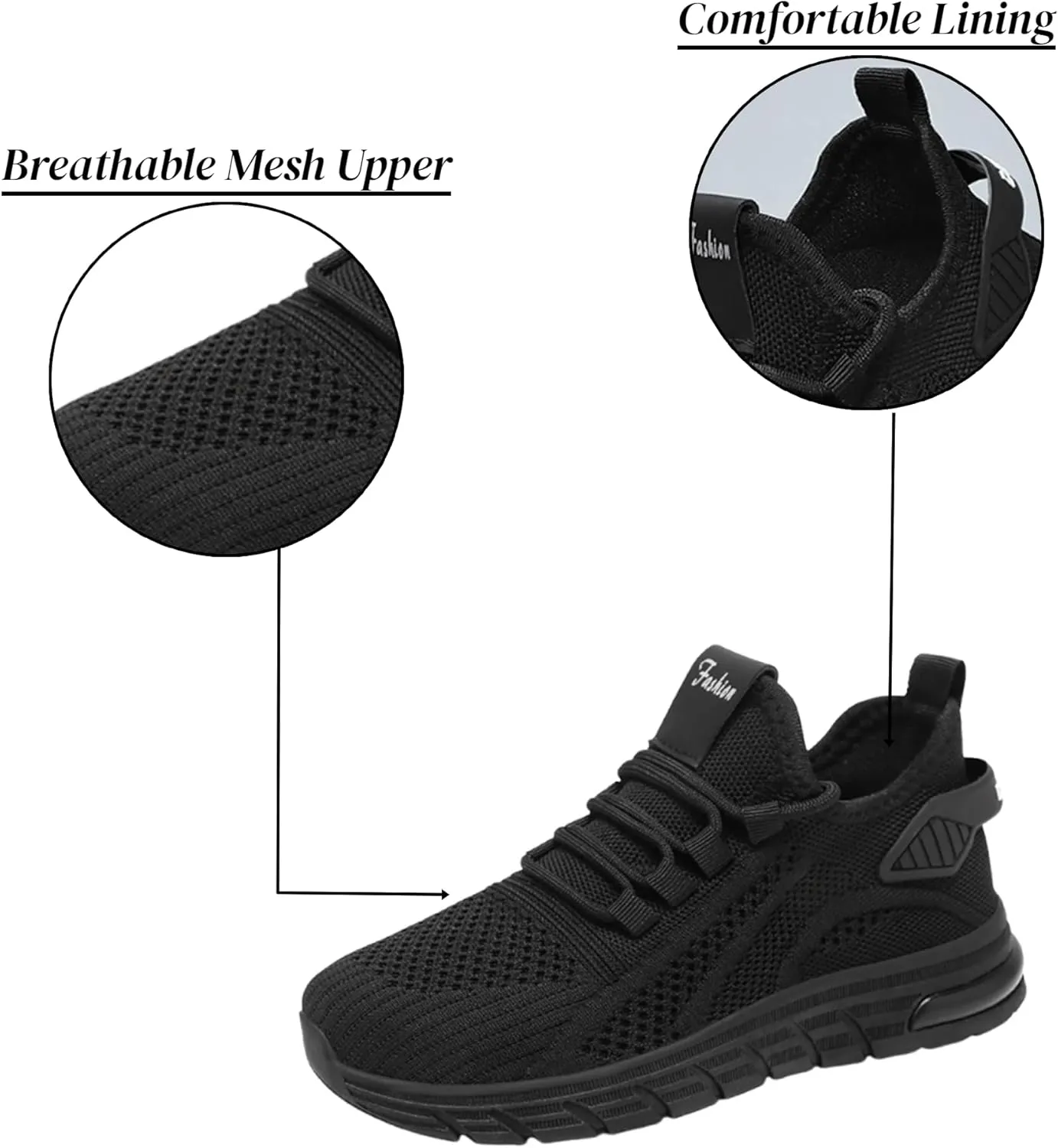 Orthopedic Shoes for Women Slip ons Hands Free Tennis Walking Shoes Breathable Athletic Gym Workout Training Sneakers