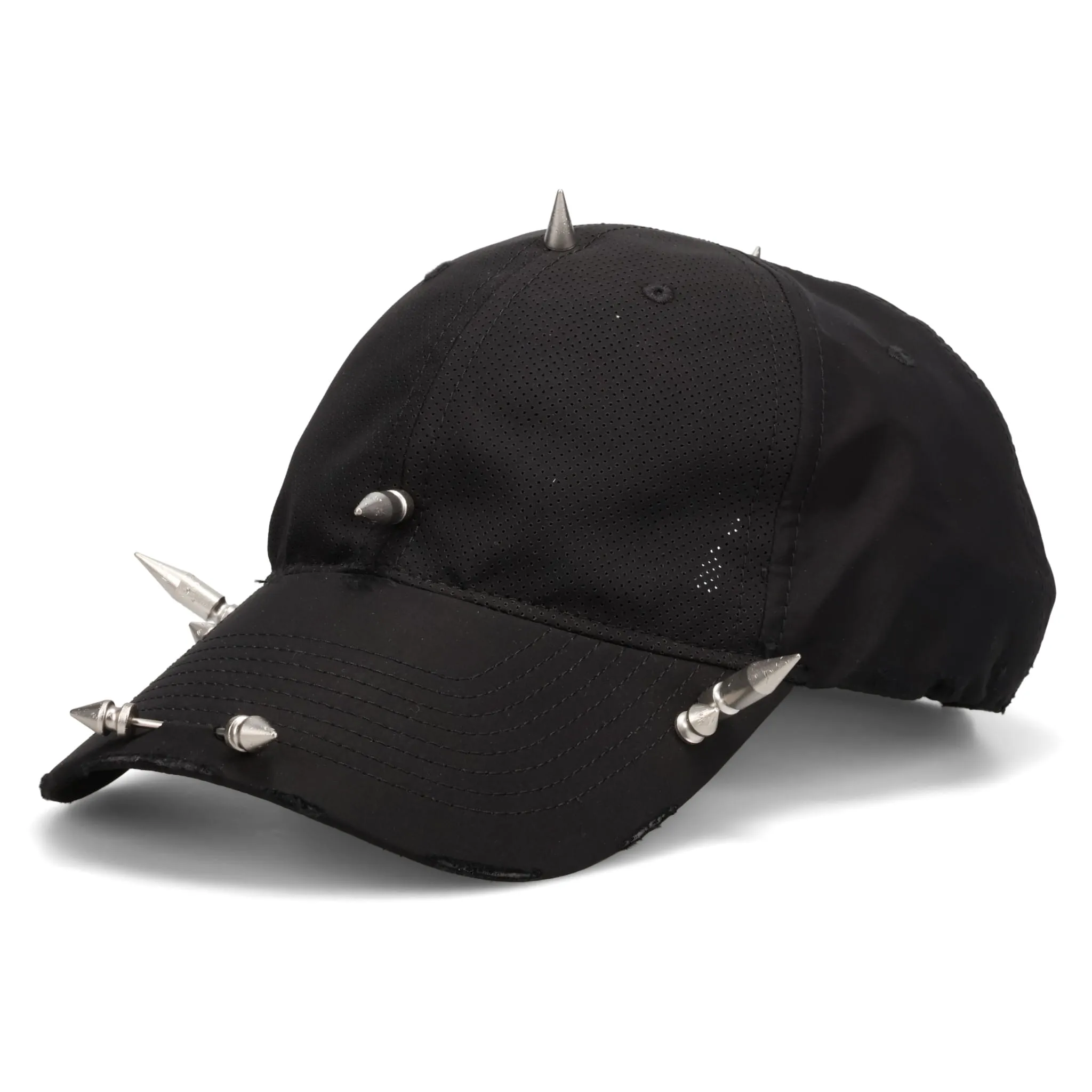 PERFORATED SPIKE CAP / 1000:BLACK