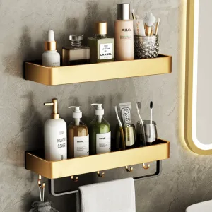 Perforated Towel Storage Rack