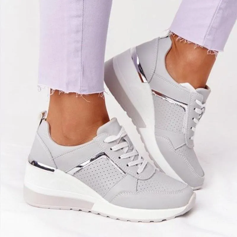 Rhie  Wedge Heel Trainers