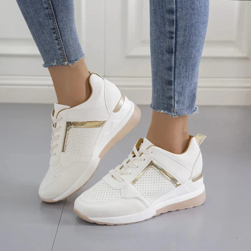 Rhie  Wedge Heel Trainers