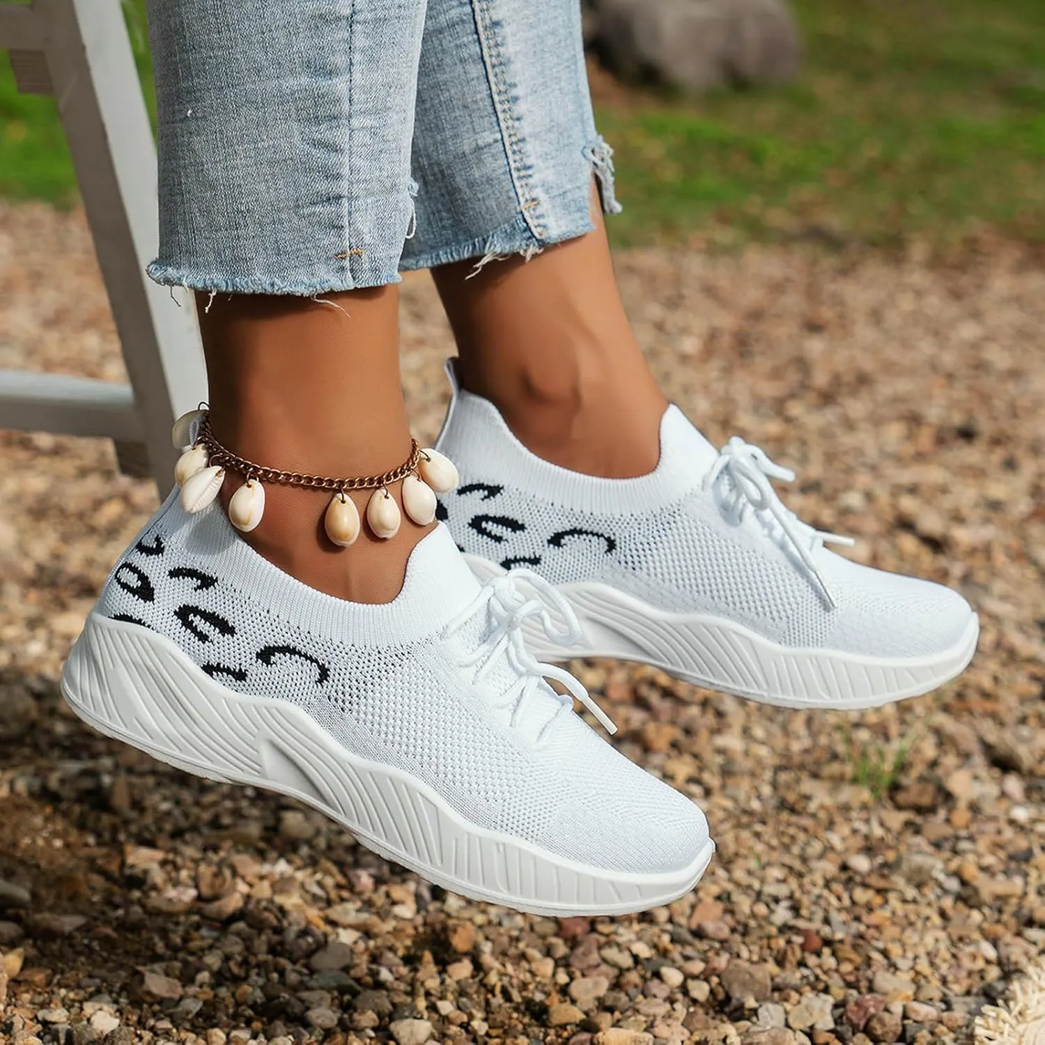 Running Shoes Women Walking Shoes Lightweight Tennis Shoes Non Slip Shoes Casual Breathable Sneakers for Workout Sports