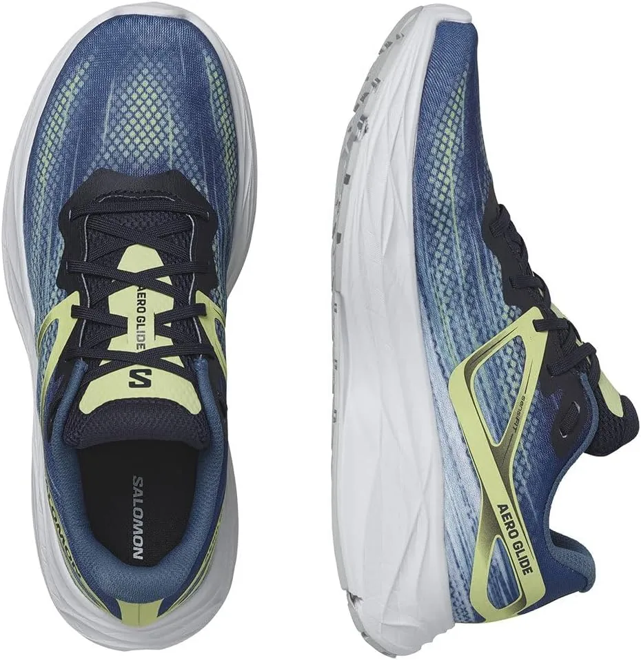 Salomon Men's Running Shoes AERO Glide Blue Ashes/Dark Sapphir