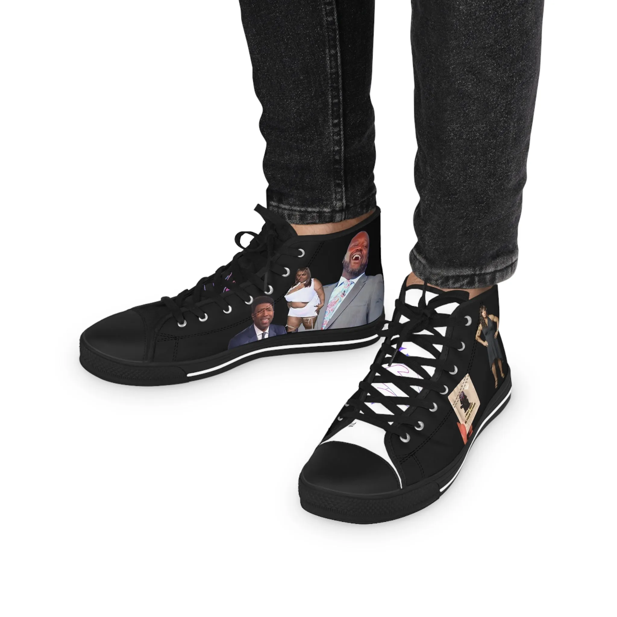 Shaqtin A Fool Men's High Top Sneakers