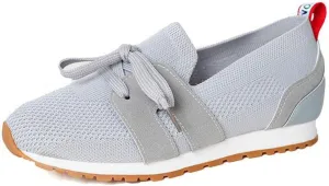 Slip On Sneakers Women Arch Support Walking Tennis Shoes Memory Foam Lightweight Casual Athletic Running Gym Shoes