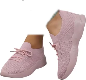 Walking Shoes Women Arch Support Slip On Sneakers Lady Mesh Loafers Fashion Casual Athletic Running Tennis Shoes 2025