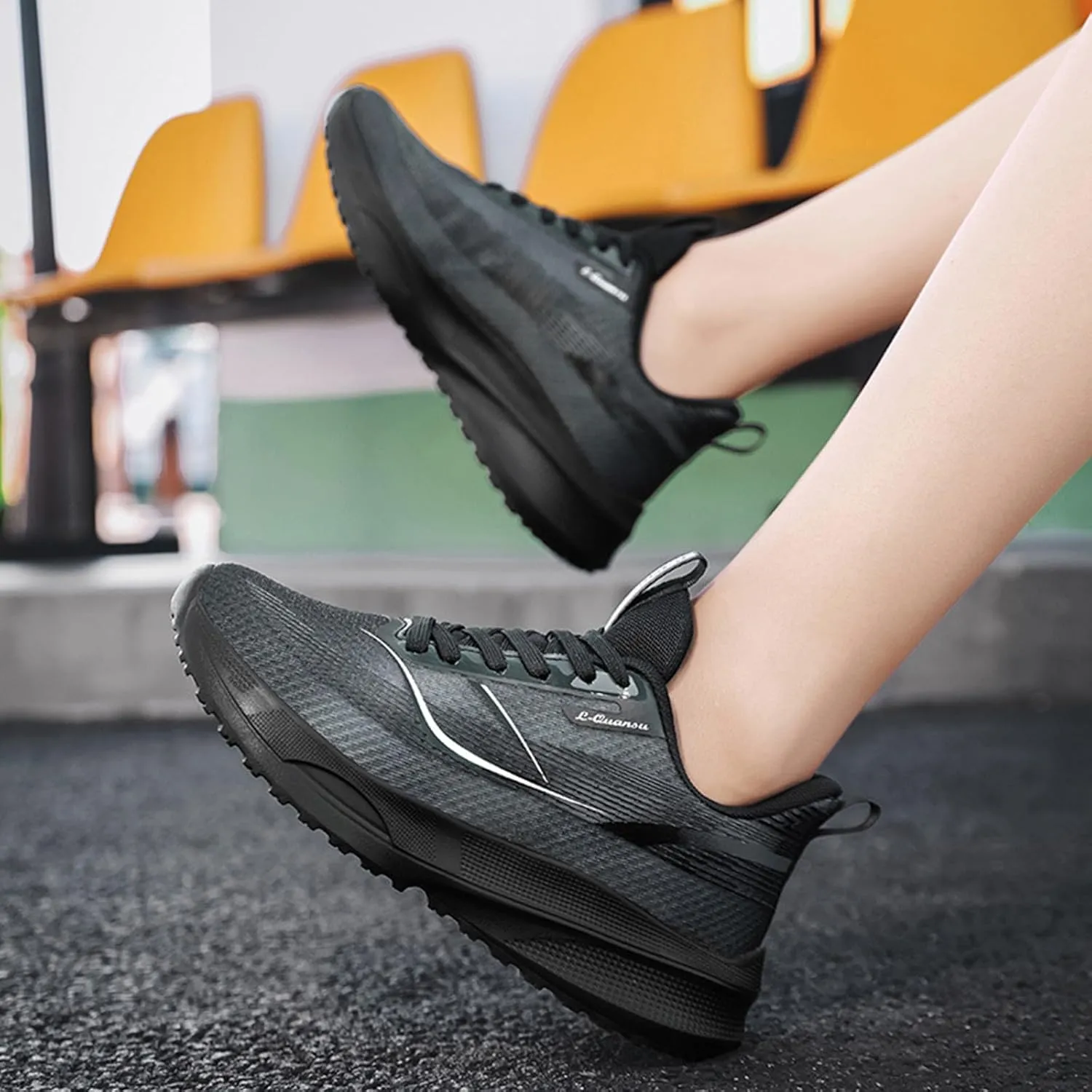 Walking Tennis Shoes for Women Comfortable Breathable Mesh Non Slip Sneakers Casual Lightweight Running Workout Shoes