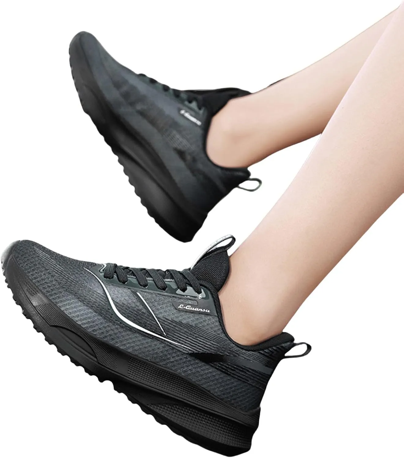 Walking Tennis Shoes for Women Comfortable Breathable Mesh Non Slip Sneakers Casual Lightweight Running Workout Shoes