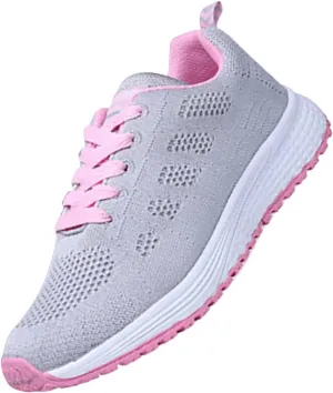 Woman Tennis Shoes Fashion Breathable Mesh Sneakers Comfortable Business Casual Summer Walking Running Athletic Shoes