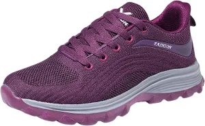 Women Walking Tennis Shoes Breathable Non Slip Athletic Gym Workout Sneakers for Women Lightweight Running Shoes