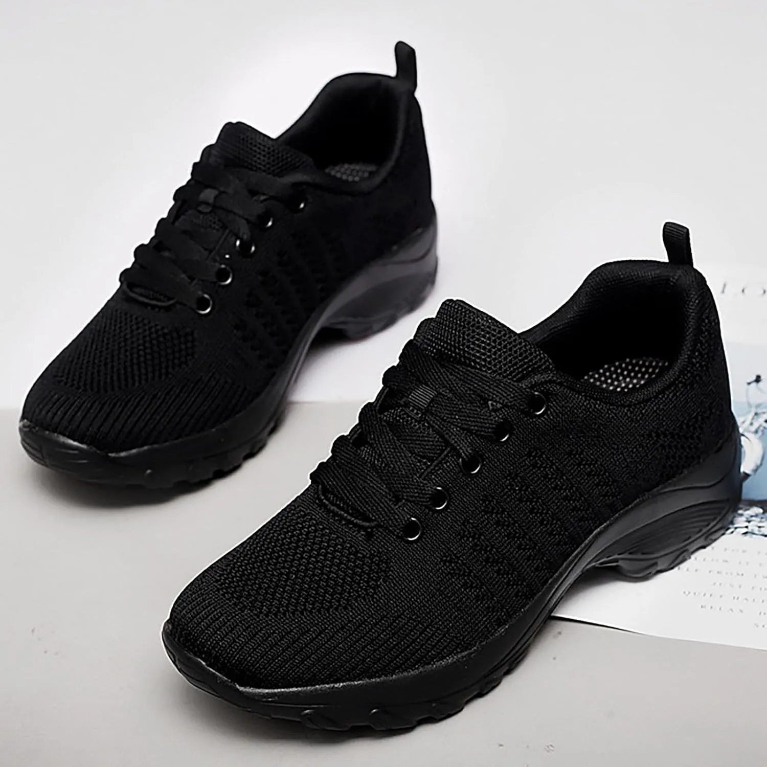 Womens Athletic Walking Shoes Women's Running Tennis Shoes Comfortable Non Slip Breathable Workout Sports Sneakers