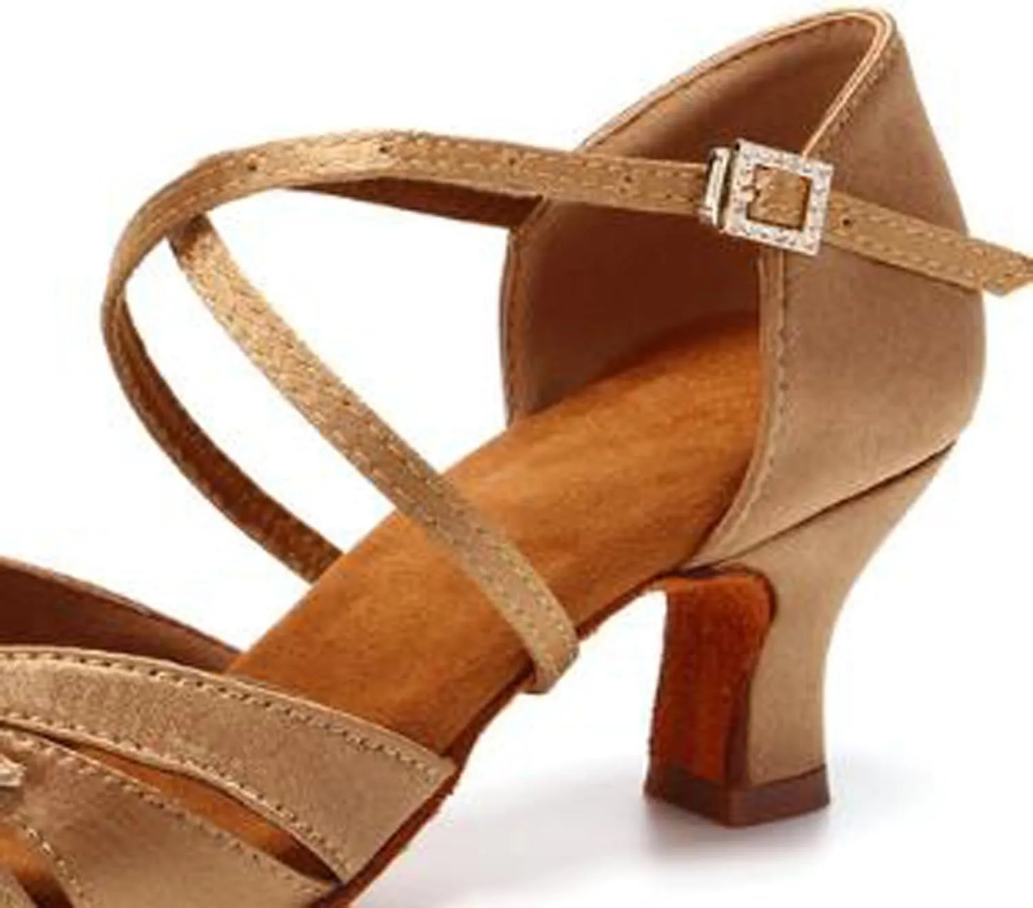 Women's Dance Shoes,Ballet Shoes,Dance Shoe Performance,Latin Dance Shoes, Party Shoes, Modern Dance Shoes,Brown